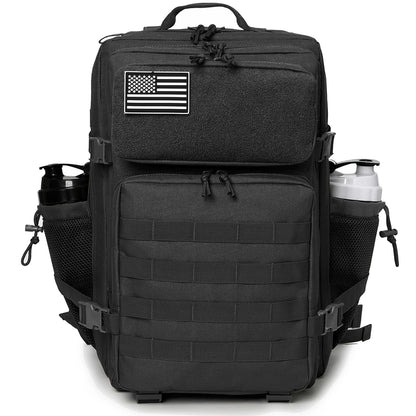45L Tactical Backpack for Men  Outdoor camping equipment back pack Hiking Survival Rucksack travel backpacks School Bag