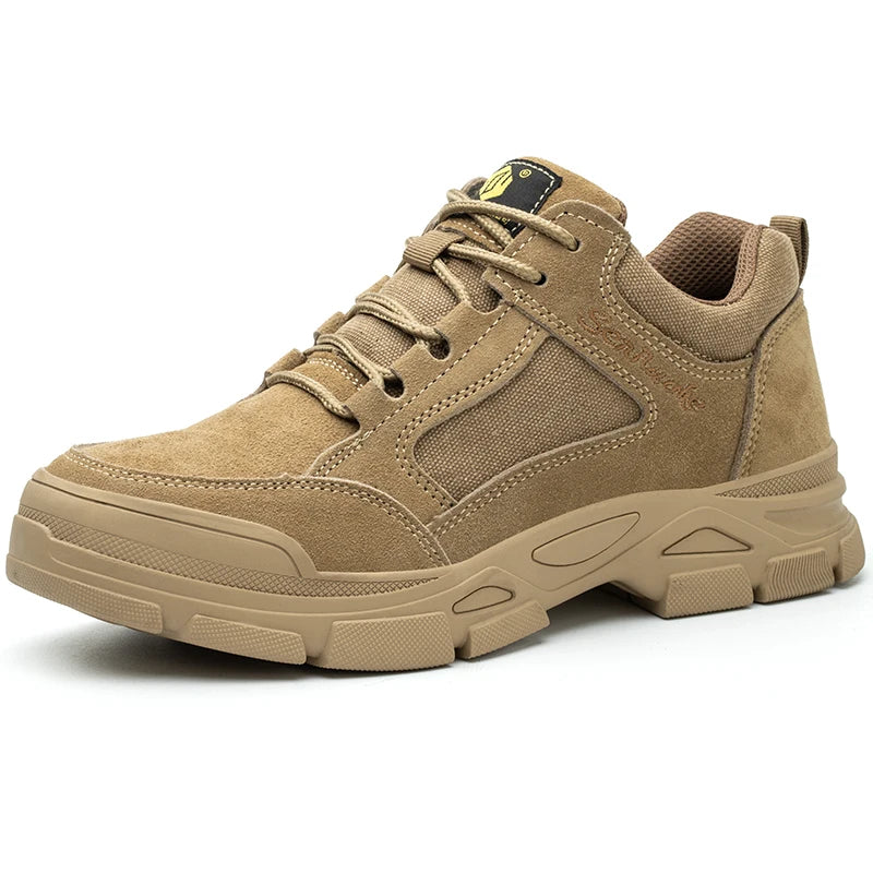 Safety Shoes Men for Work Lightweight Sport Sneakers Steel Toes Free Shipping Safety Tennis Protection for the Feet Original