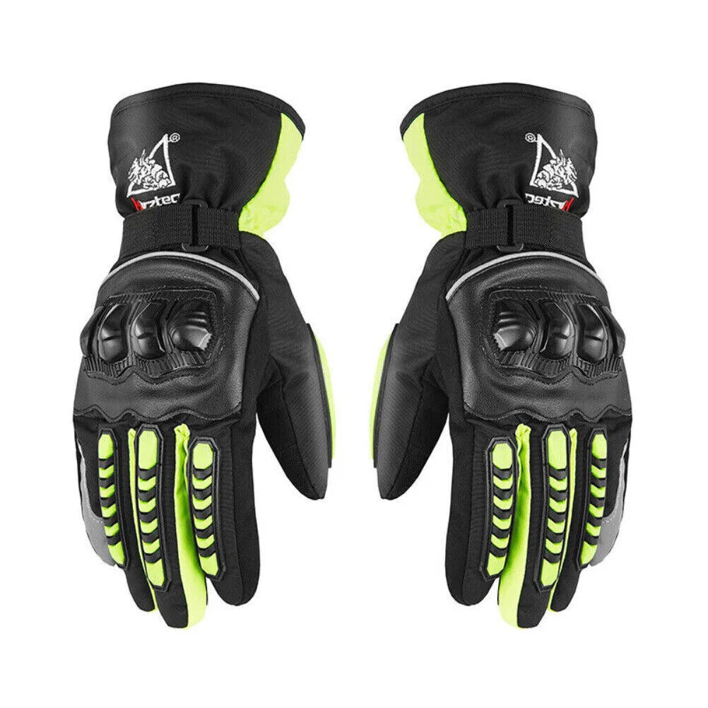 Winter Motorcycle Gloves for Men Women Touch Screen Motocross Riding Gloves Windproof Cold Weather Warmer Full Finger Gloves