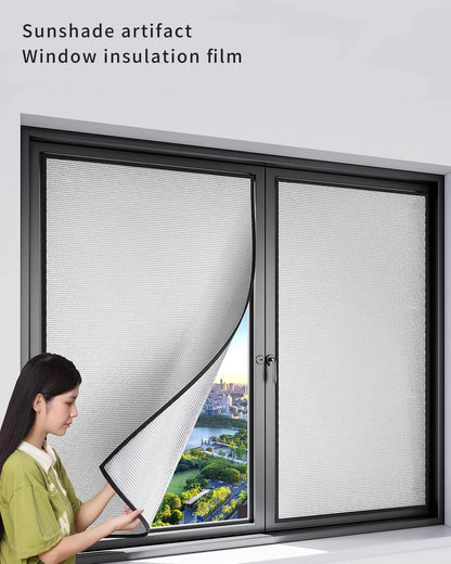 Window and roof sunshades, sun visors and sunshade insulation film,door curtains,DIY can be cut, car sunshades，Indoor insulation