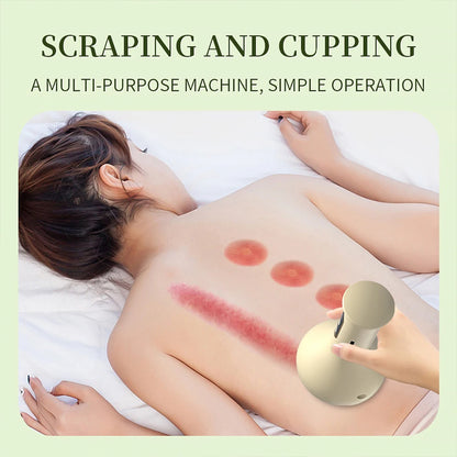 Electric Cupping Machine Scraping Device Electric Meridian Brush Universal Massage Device For The Whole Body Home Massage