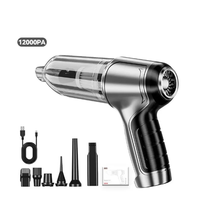 Brushless Car Vacuum Cleaner Cordless Handheld Auto Vacuum Home &amp; Car Dual Use Mini Vacuum Cleaner with Builtin Battrery