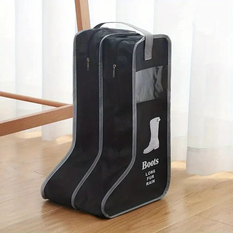 1pc Multi-Functional Boot Storage Bags with Handles, Shoe Protector Bags Suitable for Long and Short Boots - Lightweight Design