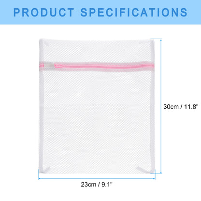 2/3/5pcs Mesh Wash Bag Mesh Laundry Bags Travel Storage Organize Bags with Zipper for Delicate Clothing Laundry Stocking