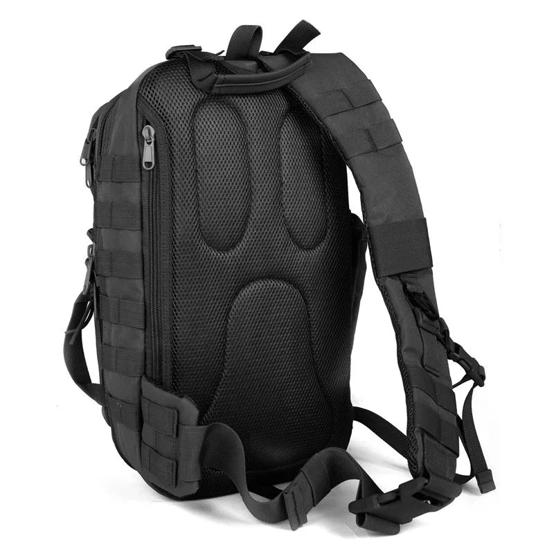 Tactical Sling Bag Hunting Pack Military Shoulder Backpack Bowmen Bag Black Men&