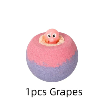 100G Bath Bombs with Surprise Toys for Kids, Inside for Kids &amp; Boys and Girls Holiday Bubble Bath with Cheerful Scent