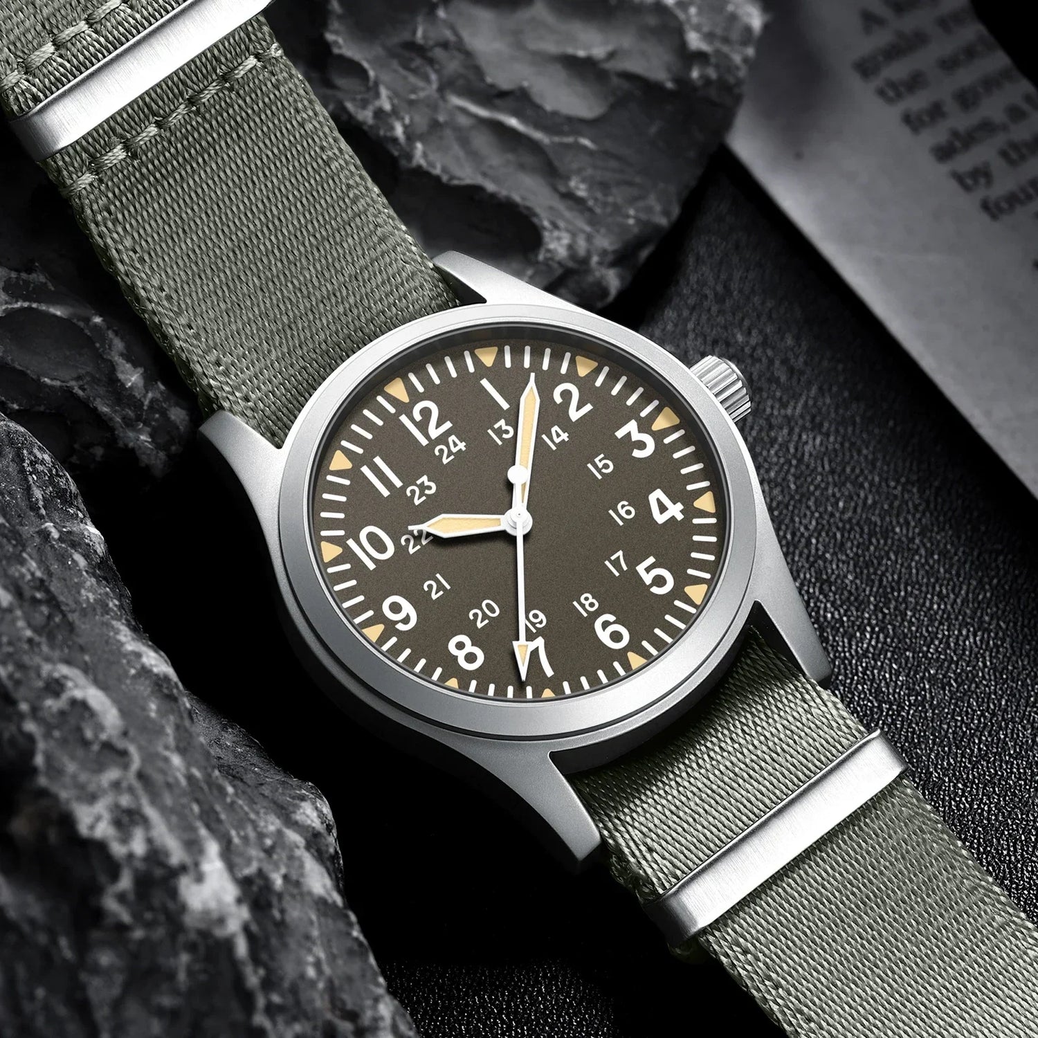 MILITREK 2025 New Men Quartz Watch VH31 37mm Military Waterproof 100M Sapphire Glass Luminous Stainless Steel Reloj Hombre
