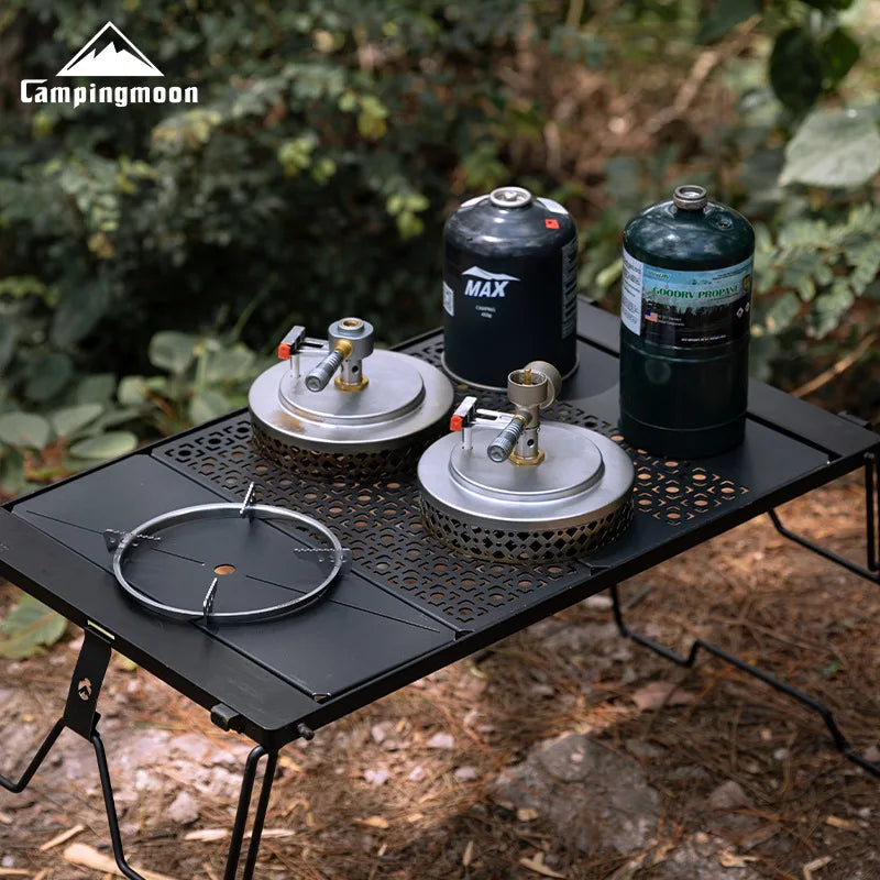 CAMPINGMOON OD-4 Scott High Mountain Stove Camping Large Diameter Windproof and Stable Pressure Stove Head High Power Gas Stove