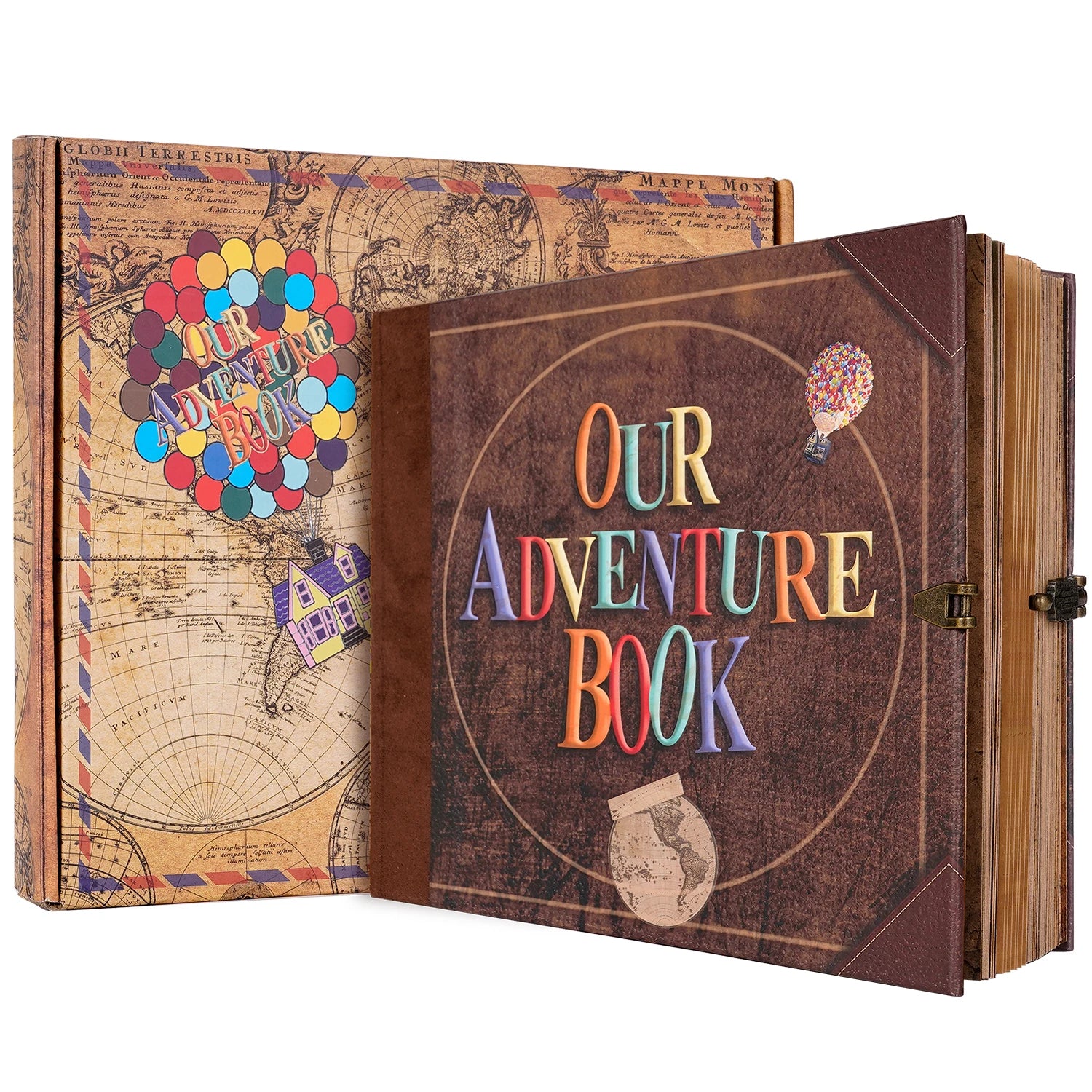 146 Page Our Adventure Book DIY Handmade Photo Album Scrapbook Retro Kraft Album Anniversary Wedding Memory Mother&