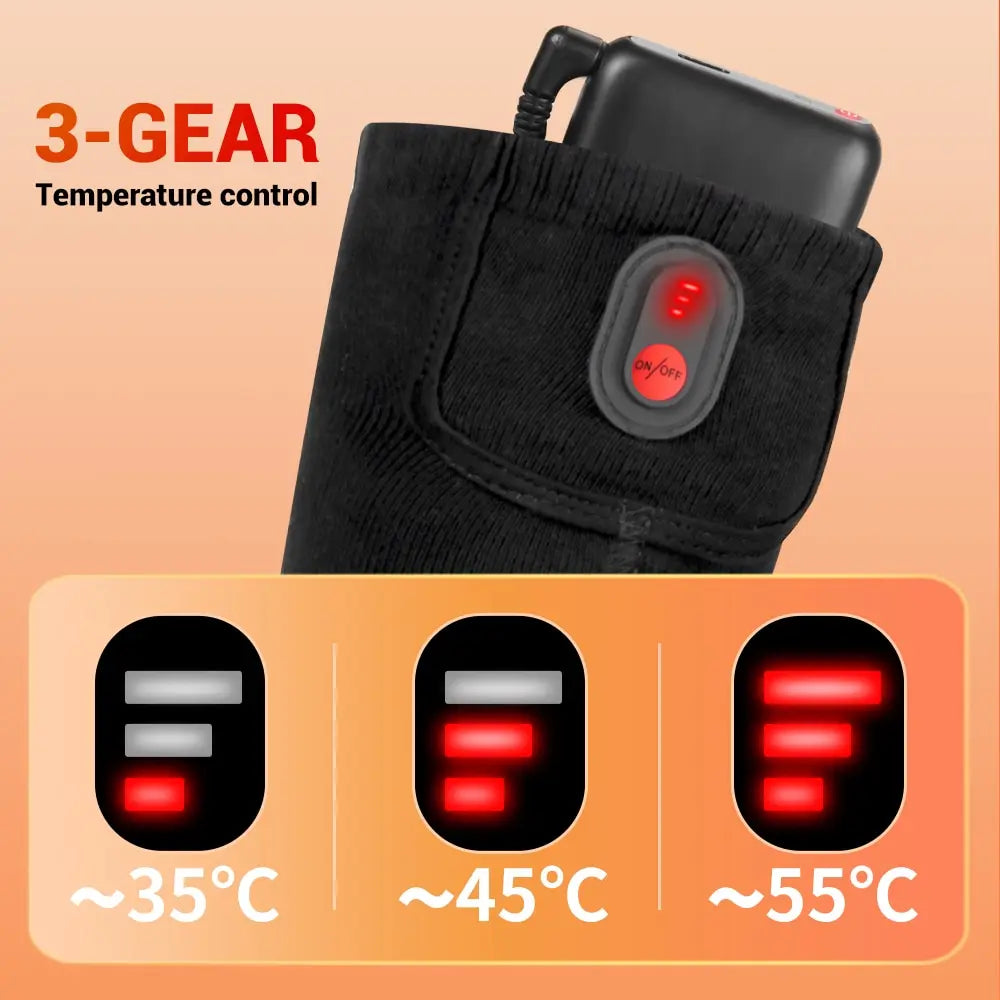Winter Heated Socks 5000mAh APP Control Thermal socks  Electric Heating Ski Socks Thermal Heated Foot Warmer Ski Sports