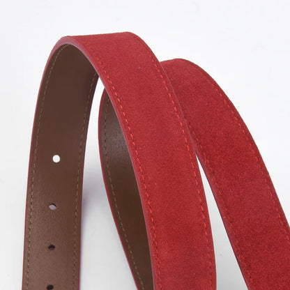 Suede Genuine Leather Women&