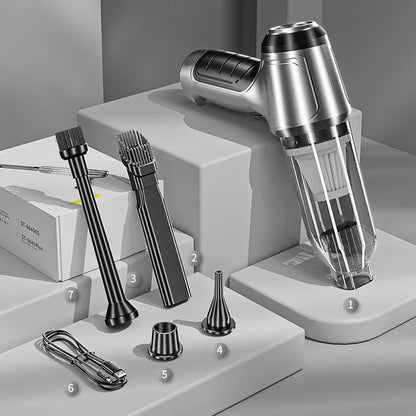 Brushless Car Vacuum Cleaner Cordless Handheld Auto Vacuum Home &amp; Car Dual Use Mini Vacuum Cleaner with Builtin Battrery