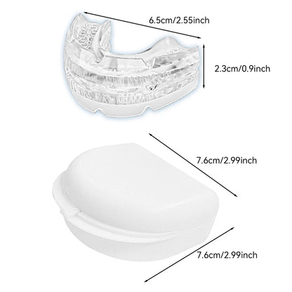 Anti Snoring Mouth Guard Improve Sleeping Adjustable Snoring Mouth Guard Anti-Snoring Mouthpiece Sleeping Devices for Men Women