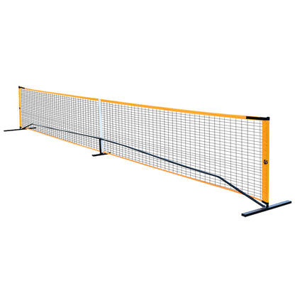 Portable Pickleball Net Set with 4 Pickleball Paddles Outdoor Pickleballs and Carry Bag also suitable for badminton, tennis