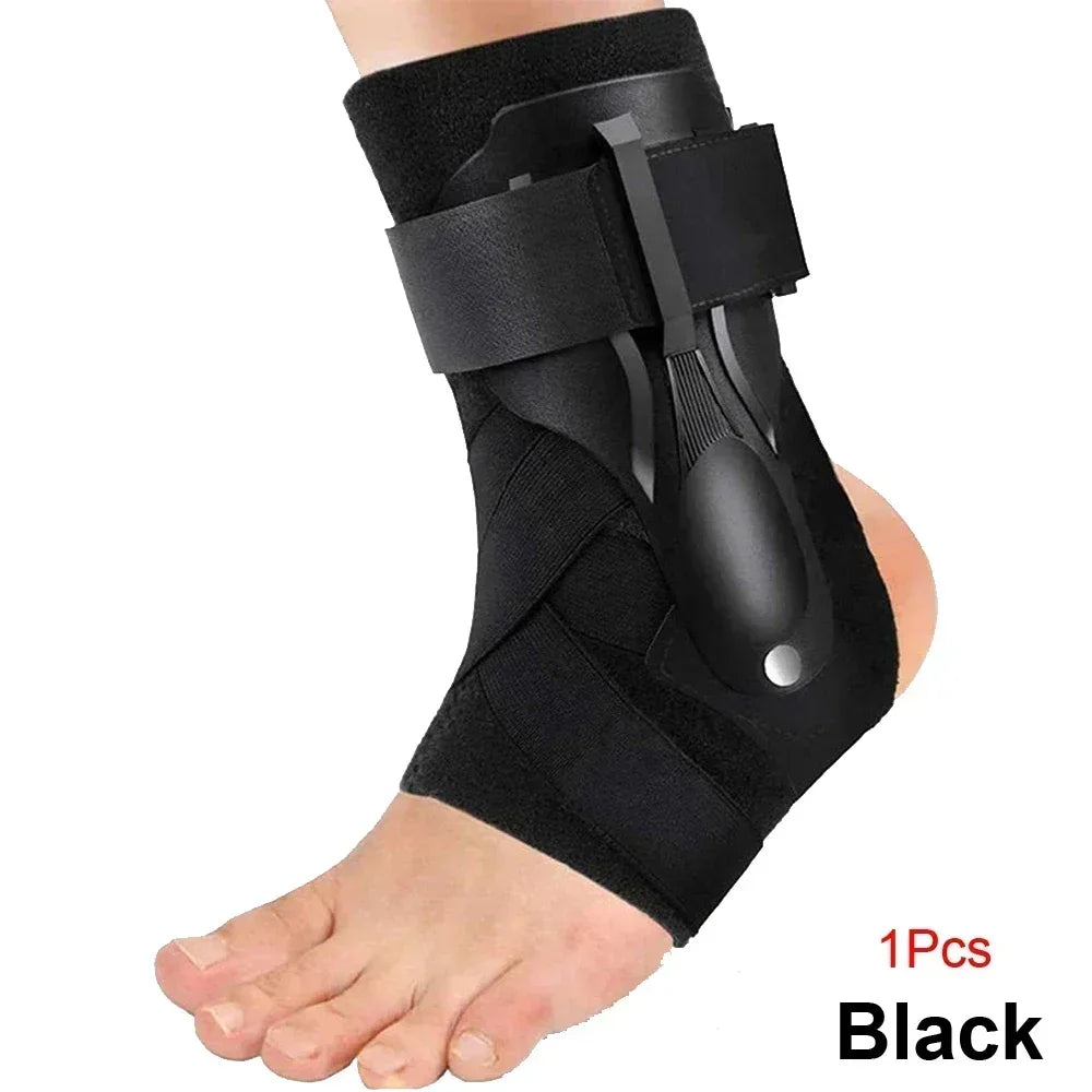 1/2PCS Ankle Brace Support with Side Stabilizers for Sprained Ankle Men Women Ankle Splint Stabilizer Recovery Tendonitis