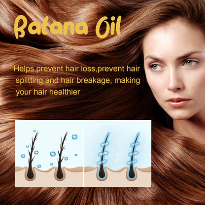 Jaysuing Batana oil For hair growth,Hydrating and Repairing Dry Hair,Improve Elasticity and Shine,Soft and Dense Hair Care Oil