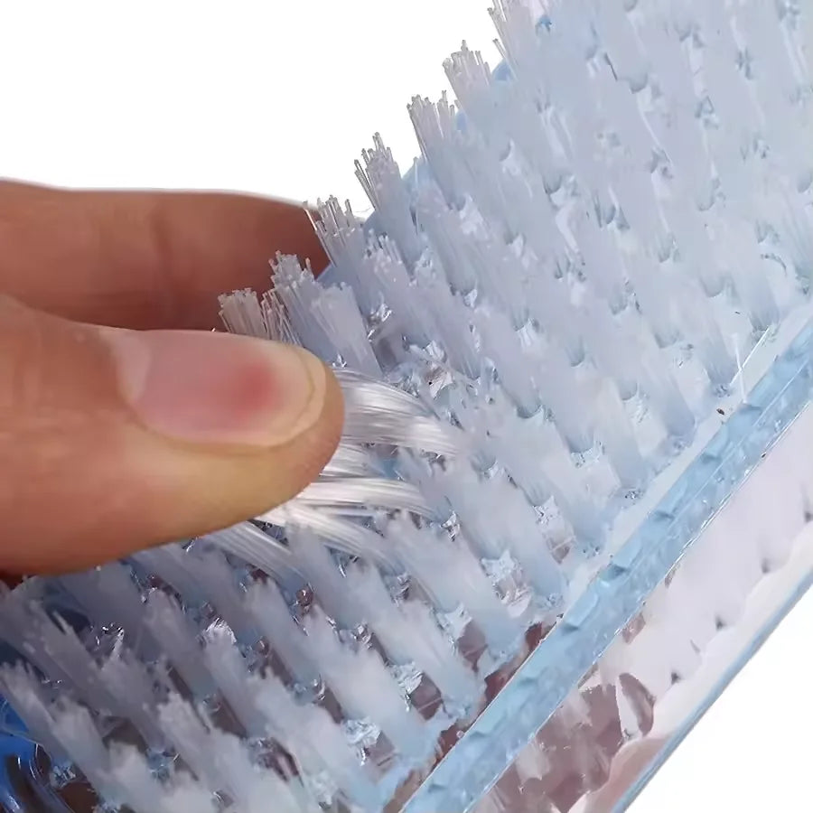 Double-Sided Nail Cleaning Brush, Manicure and Pedicure Tool, Ideal for Fingernails and Toenails