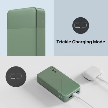 NOBIS Portable Charger, 20000mAh Power Bank, 35W Power Bank Fast Charging, Battery Pack with C to C Cable, Battery Bank