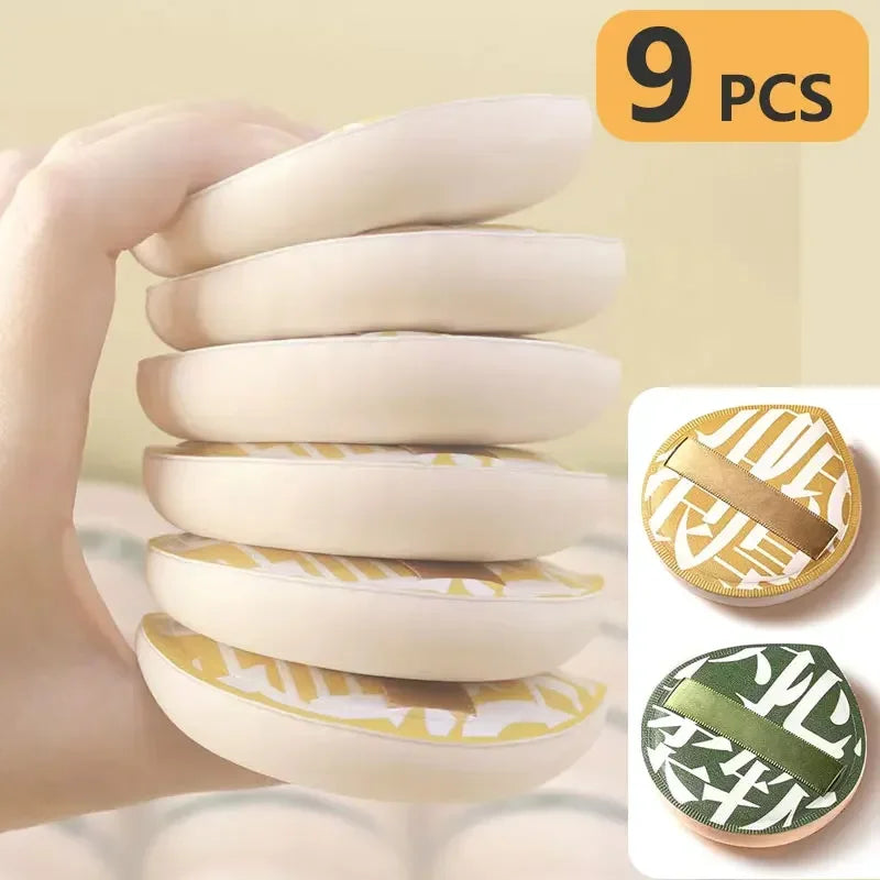 9 PCS  Makeup Sponge Super Soft Cosmetics Puffs Set Big Deal Make up for women Powder puff Korean Beauty Tools Accesories