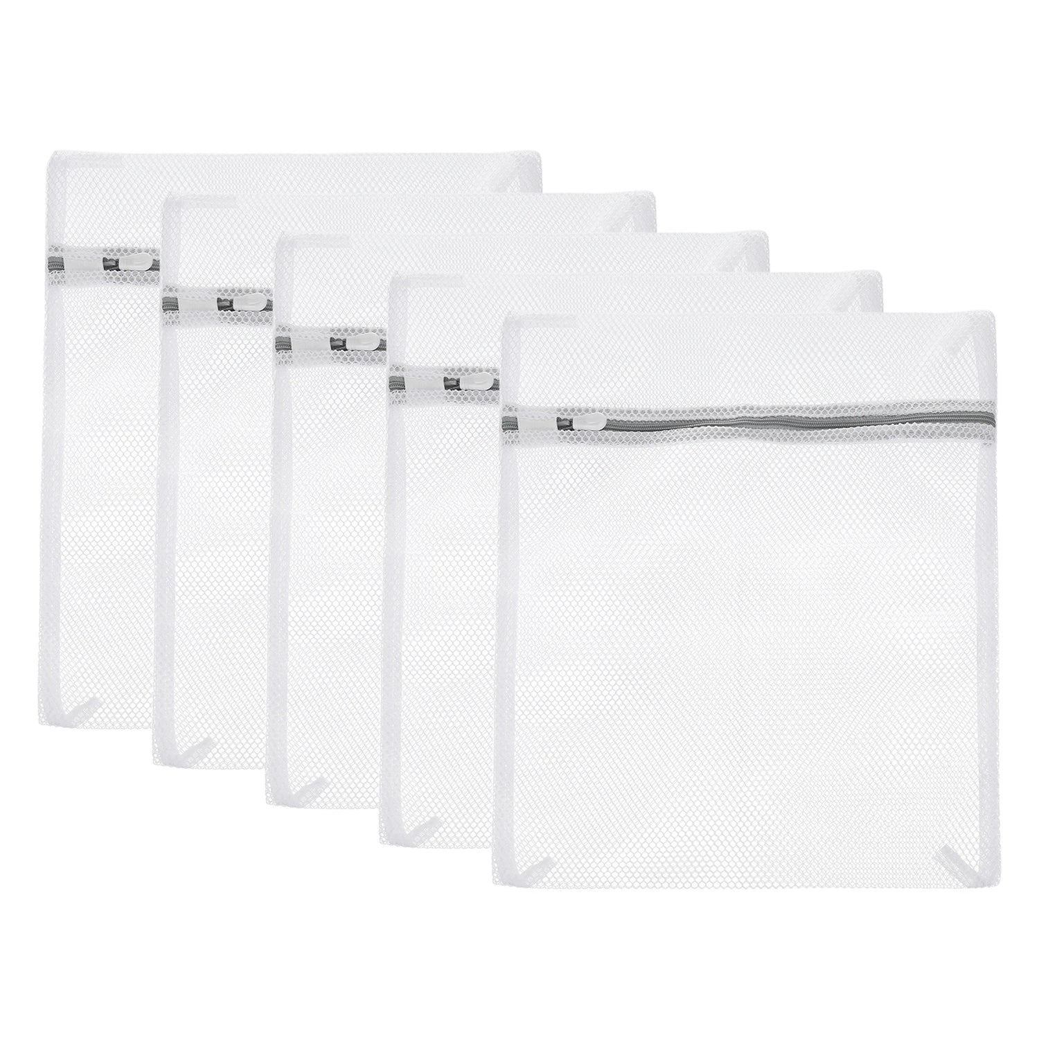 2/3/5pcs Mesh Wash Bag Mesh Laundry Bags Travel Storage Organize Bags with Zipper for Delicate Clothing Laundry Stocking