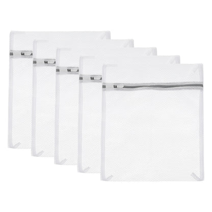 2/3/5pcs Mesh Wash Bag Mesh Laundry Bags Travel Storage Organize Bags with Zipper for Delicate Clothing Laundry Stocking