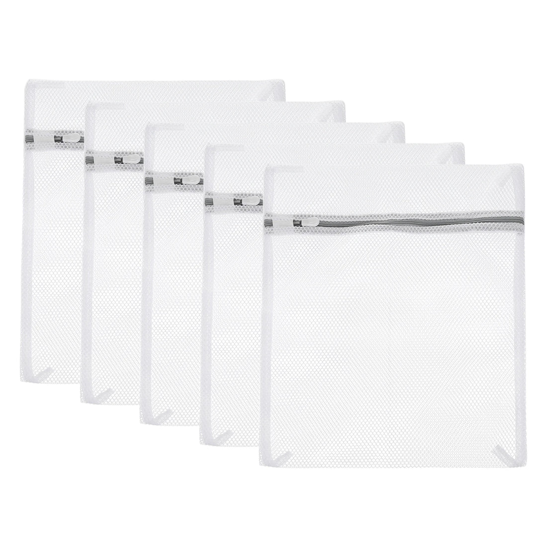 2/3/5pcs Mesh Wash Bag Mesh Laundry Bags Travel Storage Organize Bags with Zipper for Delicate Clothing Laundry Stocking