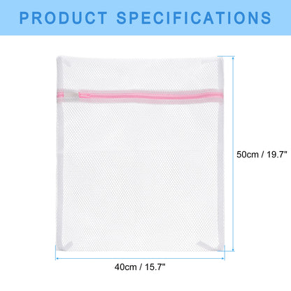2/3/5pcs Mesh Wash Bag Mesh Laundry Bags Travel Storage Organize Bags with Zipper for Delicate Clothing Laundry Stocking
