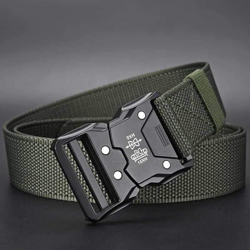 2PC Tactical Waist Belt - Durable Automatic Buckle, Perfect for Outdoor Adventures, Unisex Accessories for Men and Women
