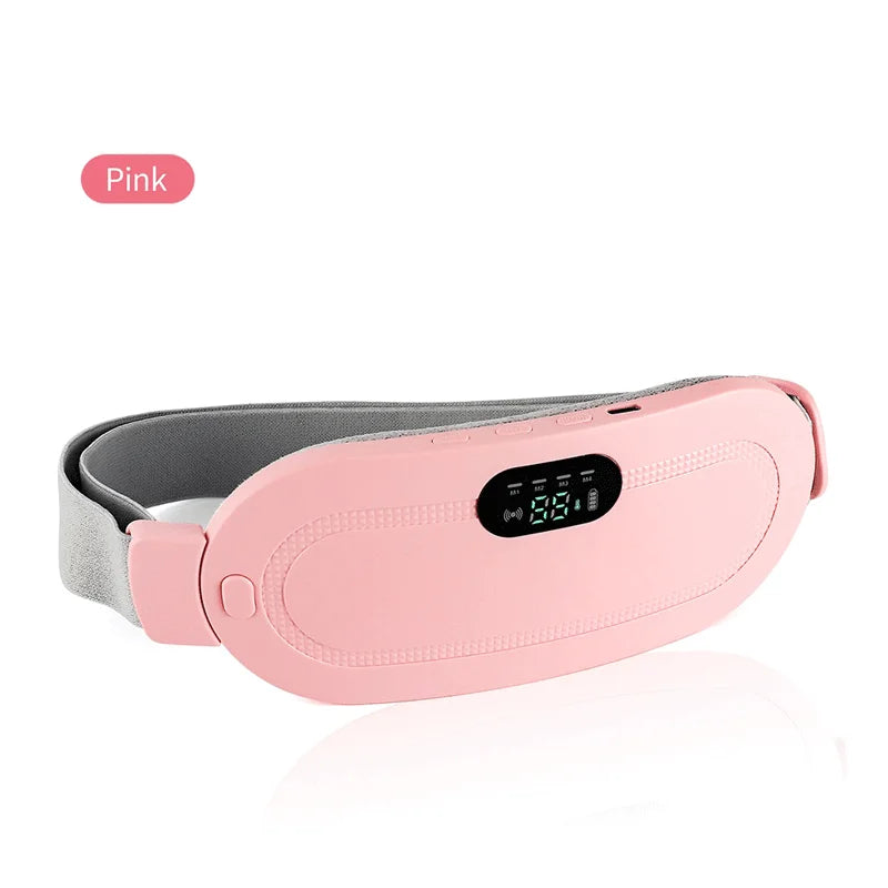 Menstrual Heating Pad Warm Palace Belt Relieve Menstrual Pain Hot Compress Massager Uterus Cold Dysmenorrhea Relieving Belt