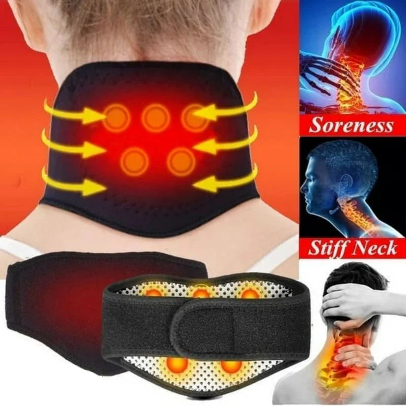 Self-Heating Neck Support Brace Magnetic Cervical Massage
