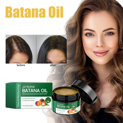 Jaysuing Batana oil For hair growth,Hydrating and Repairing Dry Hair,Improve Elasticity and Shine,Soft and Dense Hair Care Oil