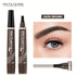 Waterproof Eyebrow Pen 4 Tip Microblade Effect