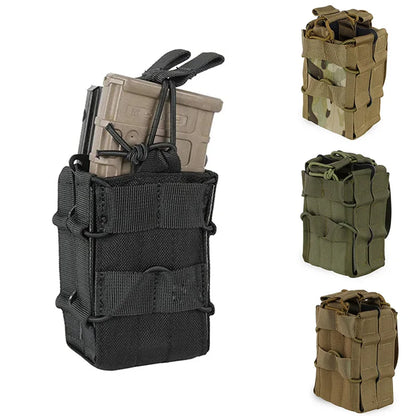 Molle Double Magazine Pouch for M4 M14 M16 AR15 G36 7.62/5.56mm Mag Holster Case Hunting Mag Pouch Accessories Bag