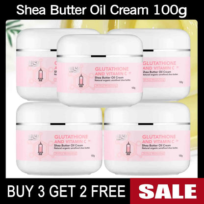 AILKE Vitamin C Cream, Hydration &amp; Brightening Lotion, Improve Dull Skin, Clean Skin, Glowing Beauty Face &amp; Body Care