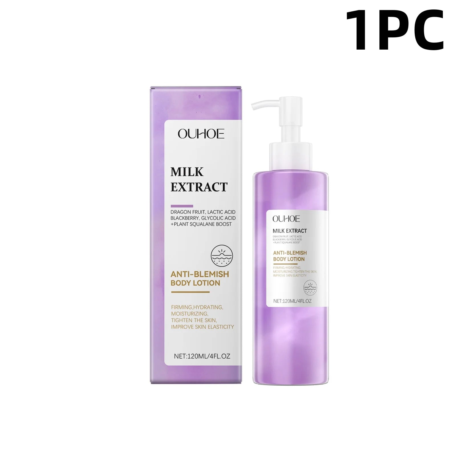 Berry Scented Blemish Lotion Care Facial Moisturizer Reduce Breakouts &amp; Tighten Skin Non-Comedogenic Hydrator Clear Glowing