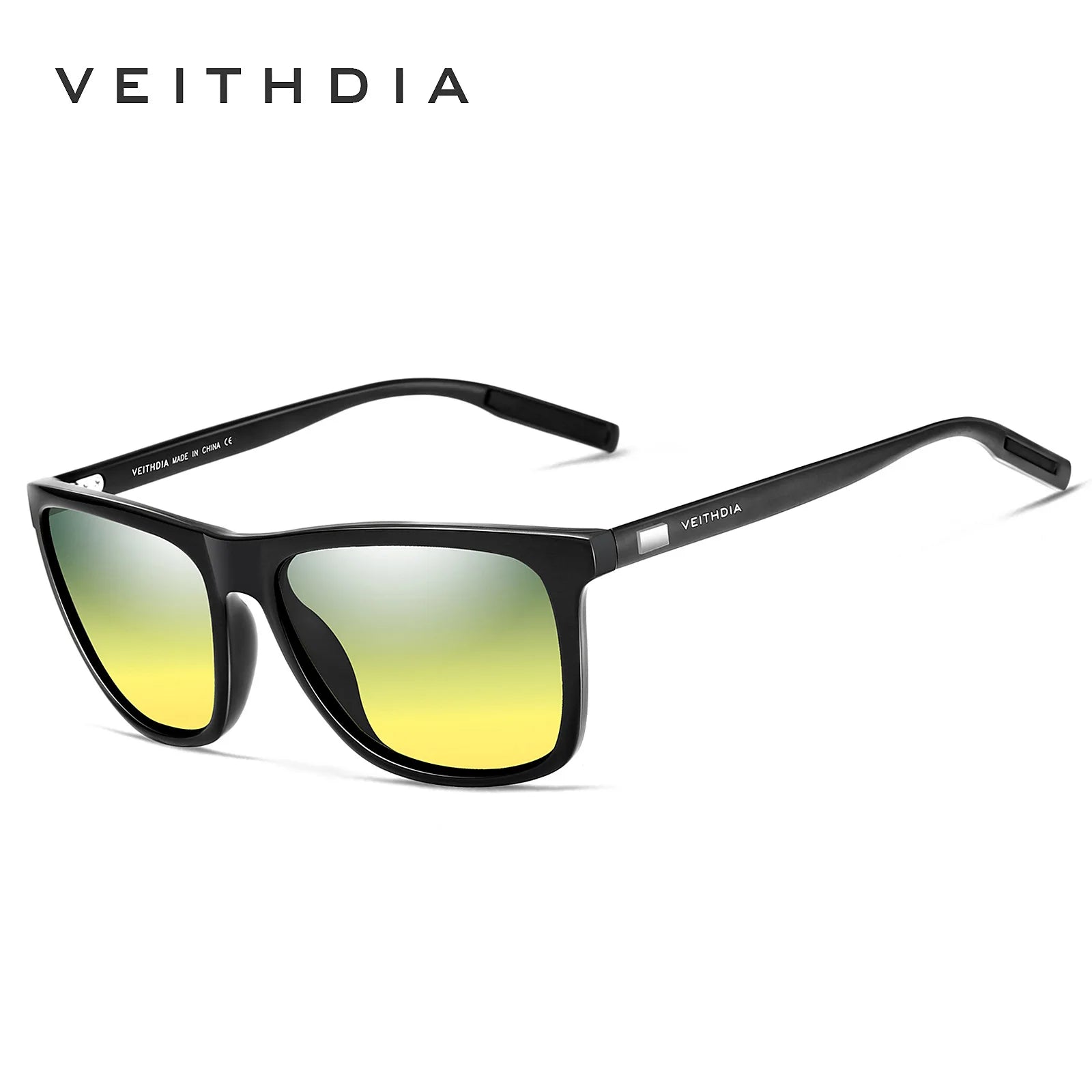 Polarized Sunglasses Men UV400 | Retro Aluminum TR90 Eyewear