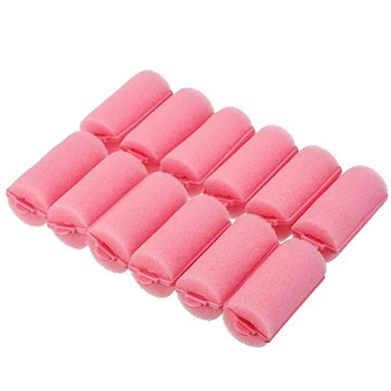 6-14Pcs/Lot Sponge Hair Rollers Foam Hair Roller Sleeping Hair Curlers Flexible Styling Curlers Sponge Curlers Random Color 2025
