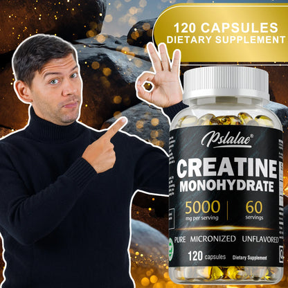 Creatine Monohydrate - Improves Performance, Muscle Growth and Recovery