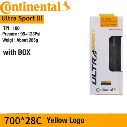 Continental Road Tire ULTRA Sport III &amp; GRAND Sport Race &amp; Extra 700× 23C /25C/28C Road Bicycle Clincher Foldable Gravel Tire