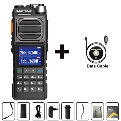 BAOFENG UV-25M Ham Radio High Powerful Tactical Walkie Talkie Full Band 10W Type-C 999CH 2 Way Radio BAOFENG NEW Upgrade UV-25