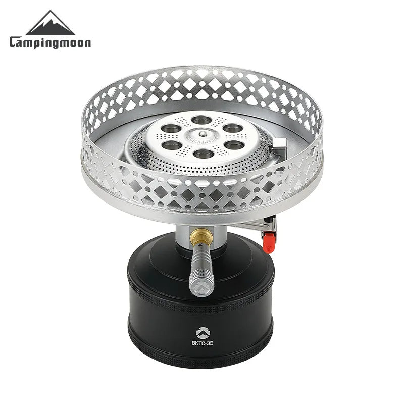 CAMPINGMOON OD-4 Scott High Mountain Stove Camping Large Diameter Windproof and Stable Pressure Stove Head High Power Gas Stove