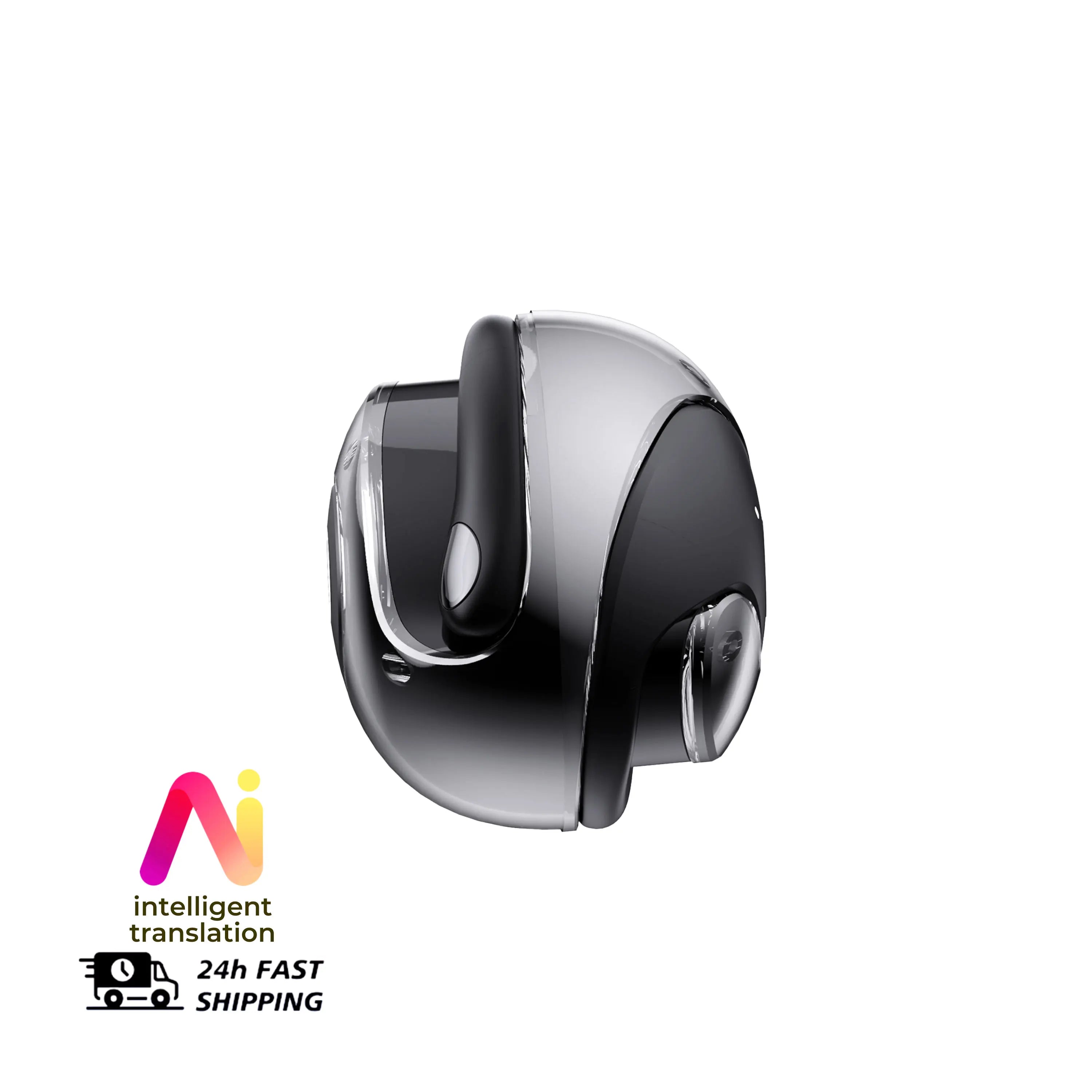 Mini Translator Earbuds 144 Languages High Accurac Ai Translator Wireless Bluetooth Earphones for Outdoor Sports Music Headset