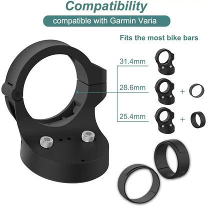 DOMEN Bicycle Saddle Lamp Mount Bike Seatpost Taillight Bracket Holder For Garmin Varia Radar Rearview RTL510 515 500 RVR315